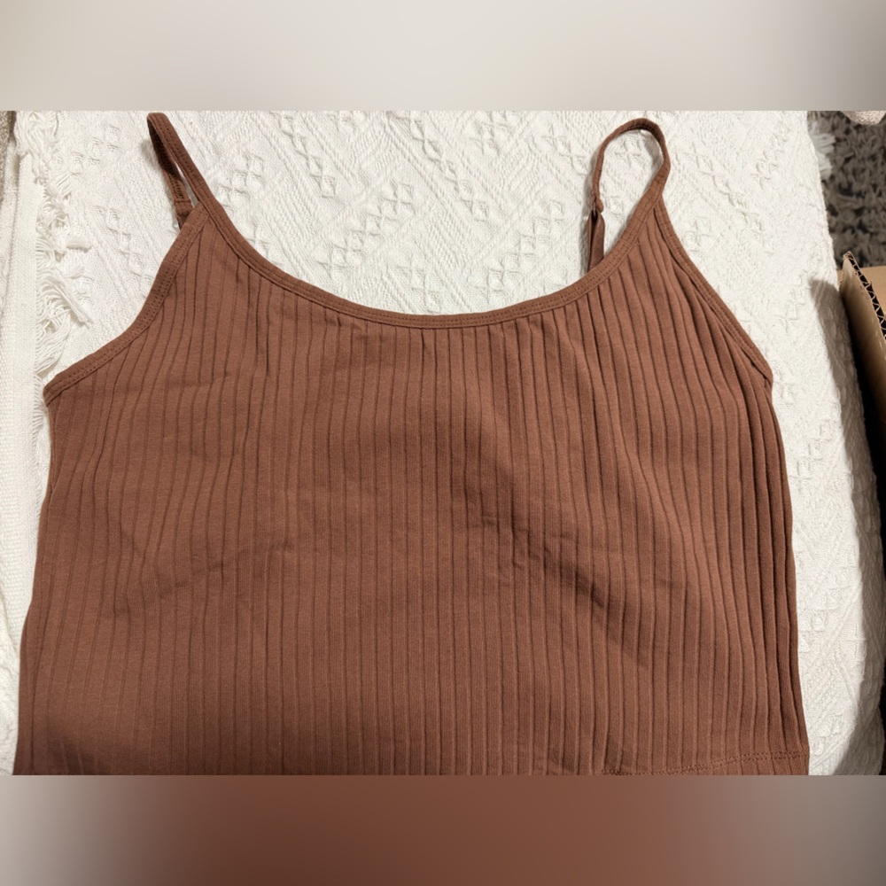Old Navy Brown Knit Top